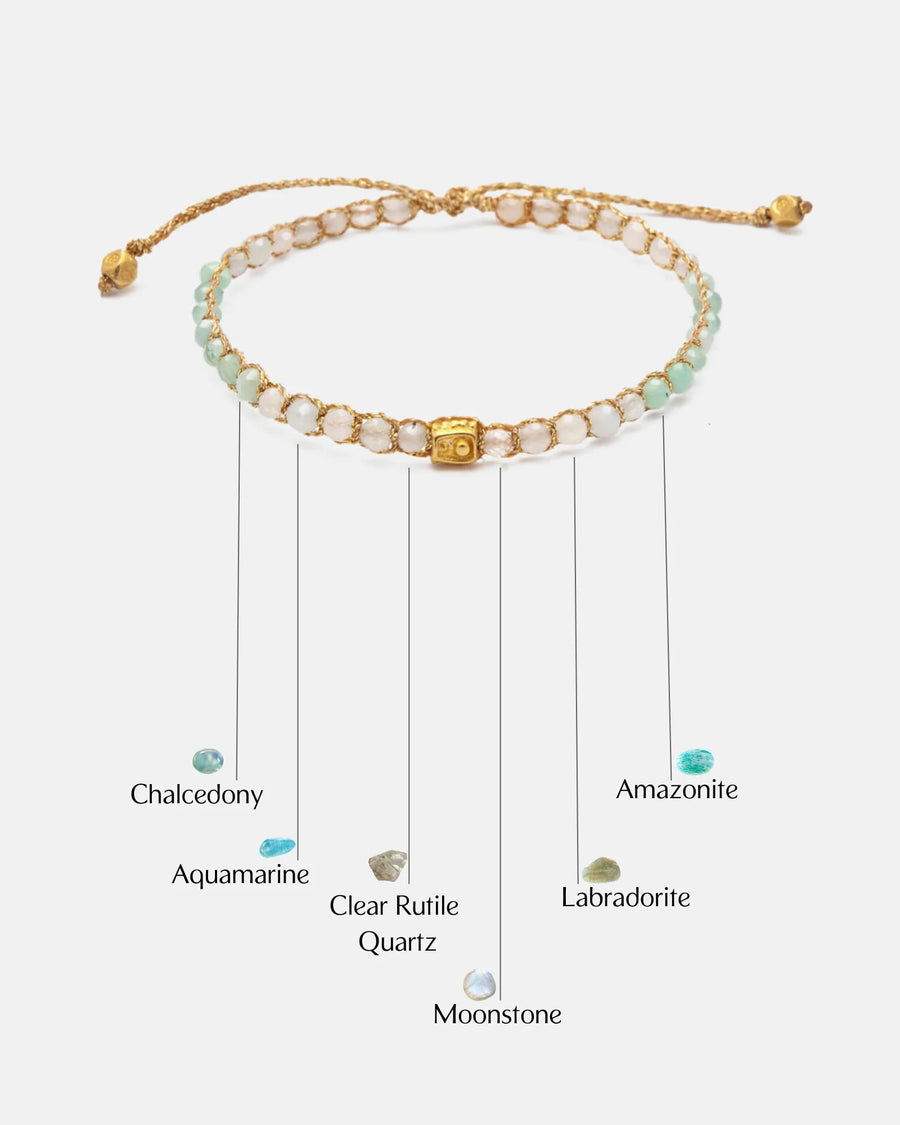 Pulsera de Amatista | Oro