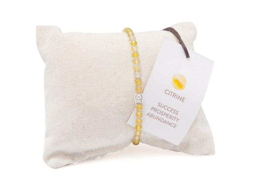 Citrine Bracelet | Silver