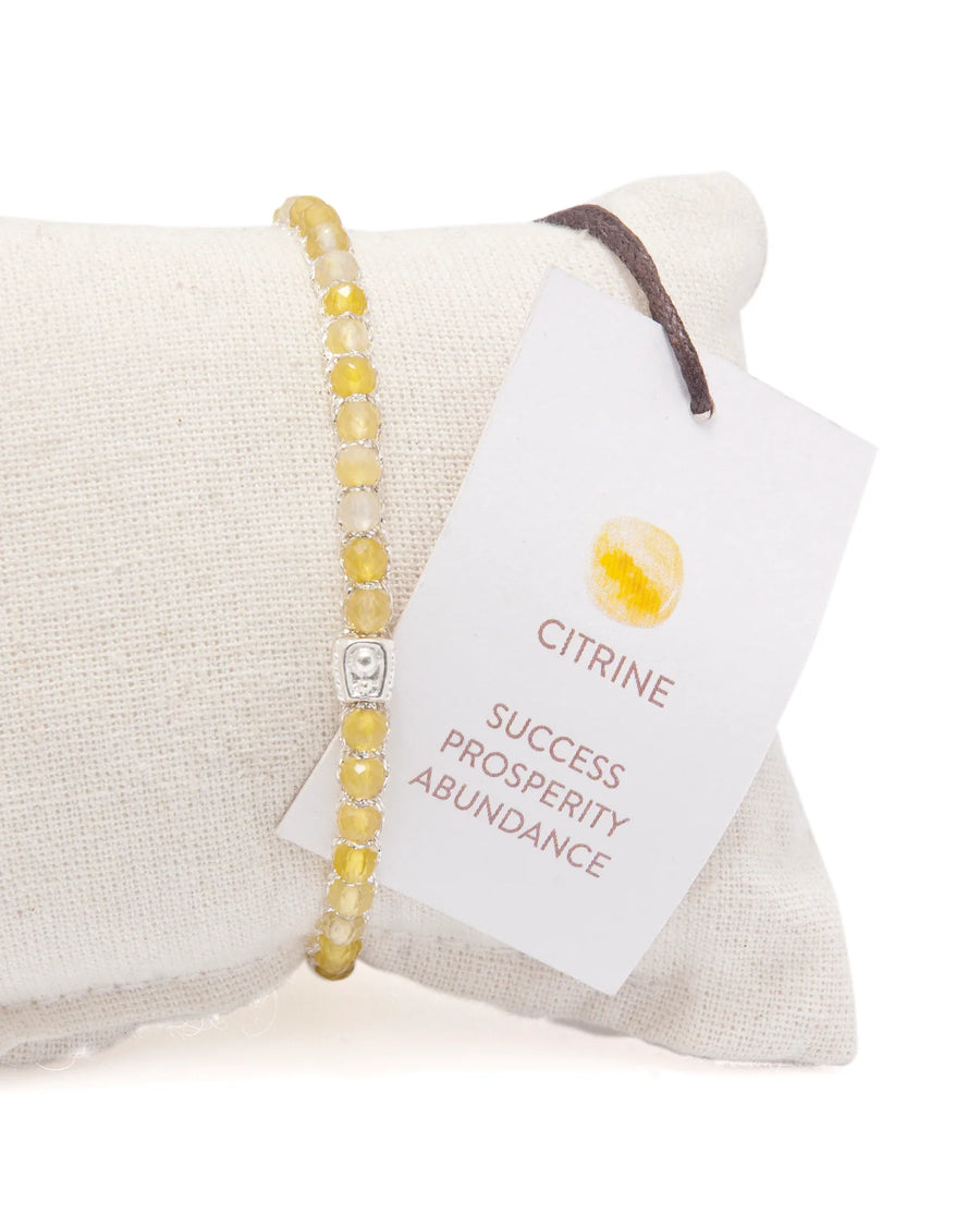 Citrine Bracelet | Silver