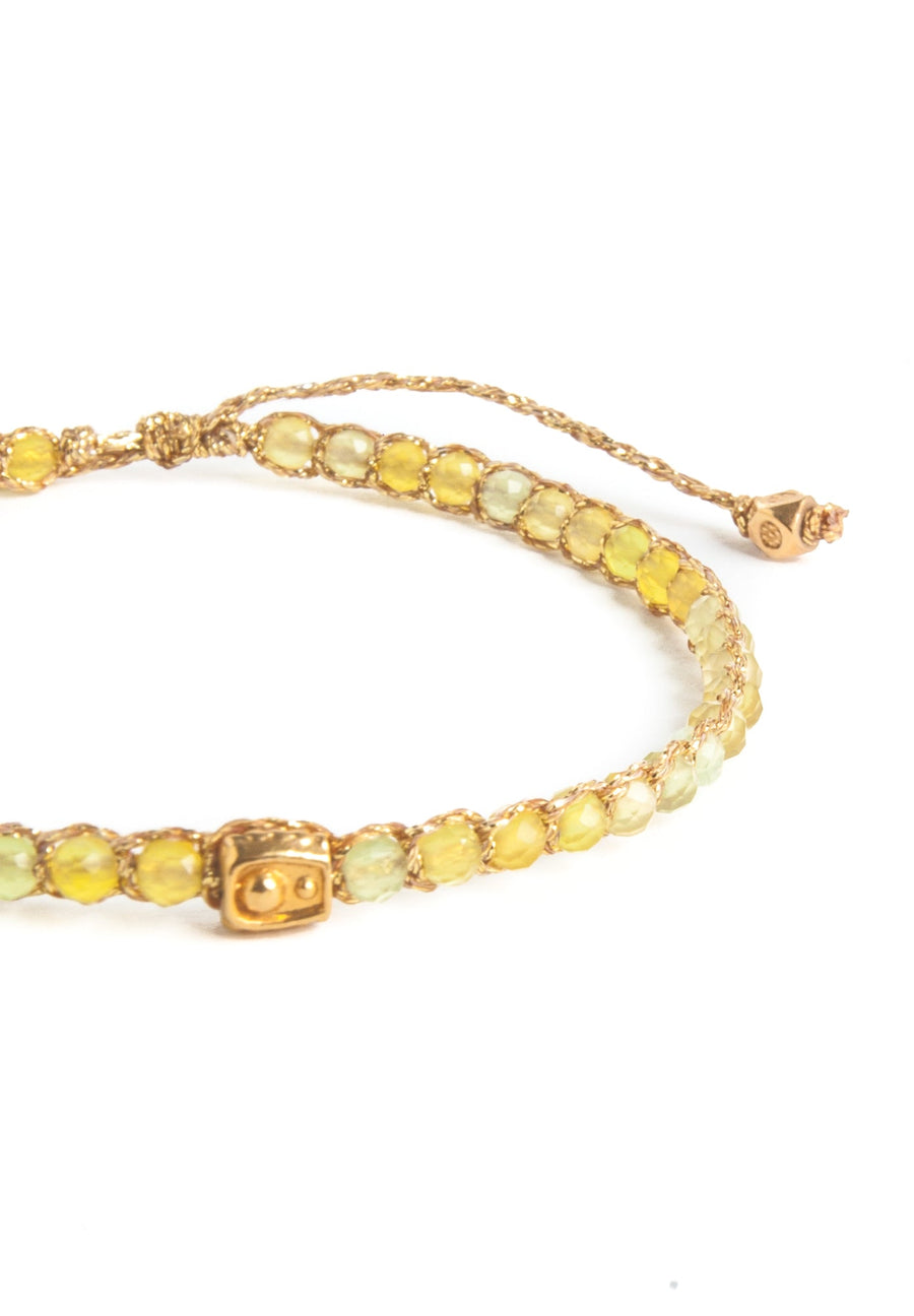 Pulsera de Citrina | Oro