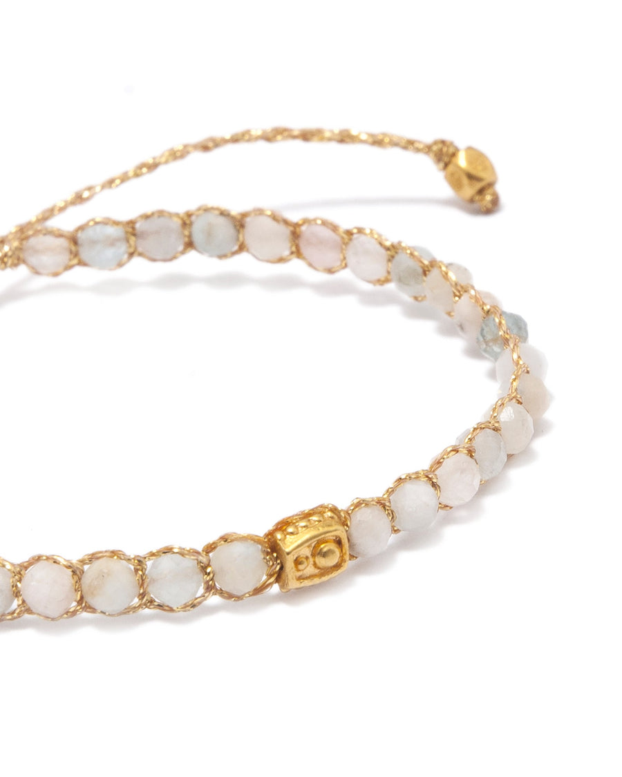 Aquamarine Brazil Bracelet | Gold