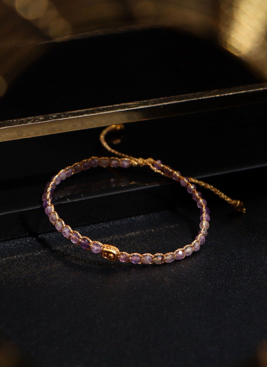 Pulsera de Amatista | Oro