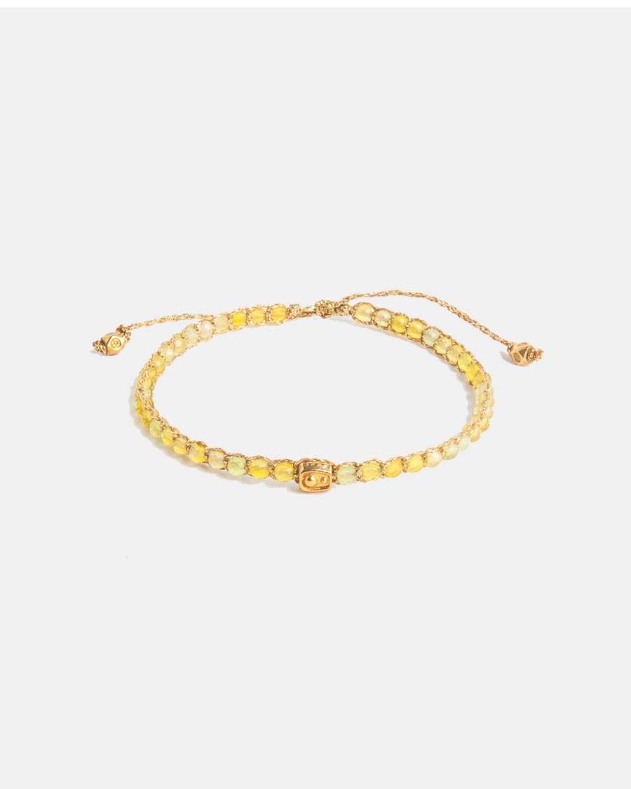 Pulsera de Citrina | Oro