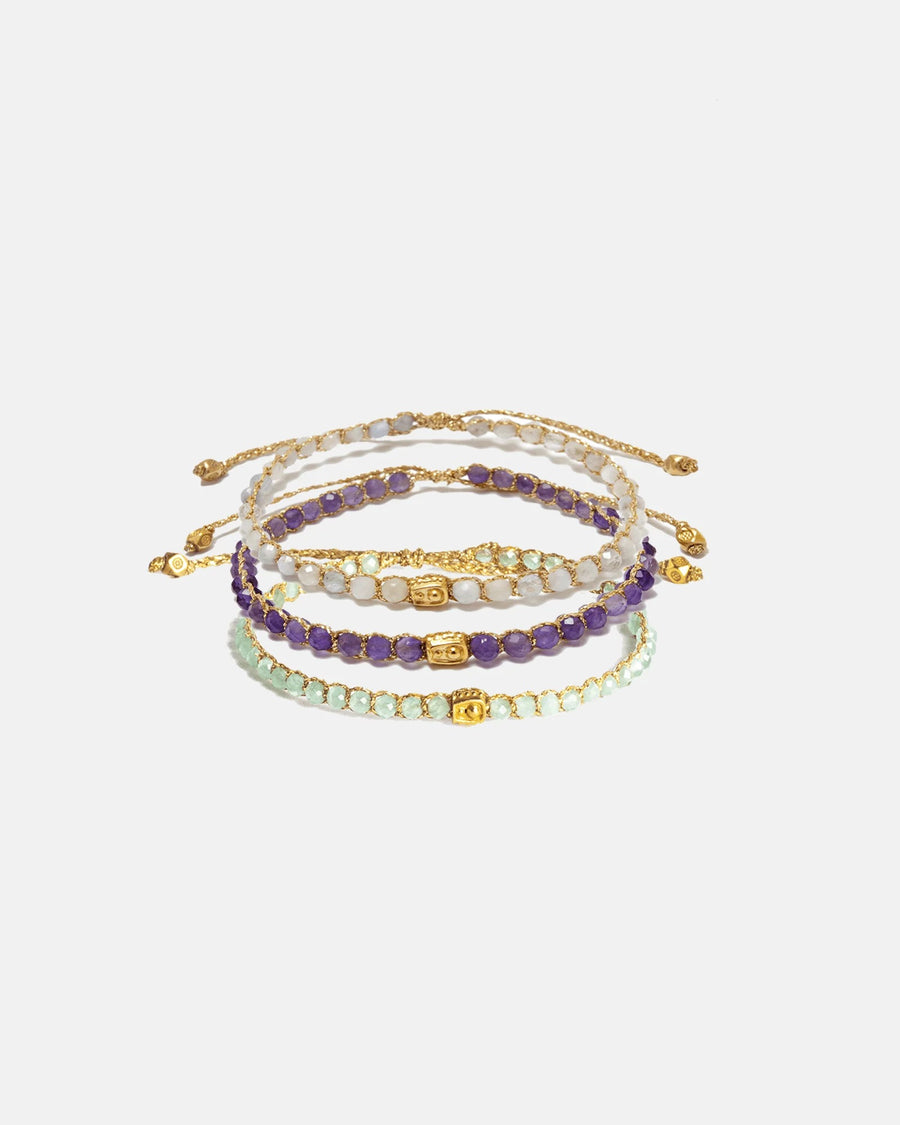 Pulsera Apilable Piscis en Oro